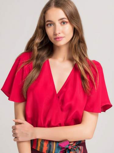 Plain Wrap Top 