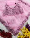  Embroidered Organza saree