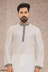 Mens Dupion Kurta Pajama Set