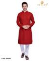 Mens Lucknowi Work New Kurta Pajama Set thumb 3