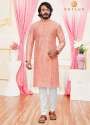Outluk Vol 25  Stylish Lucknowi Kurta Pajama thumb 2