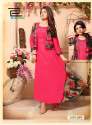 Party Wear Long Kurti with Separate Jacket  thumb 1