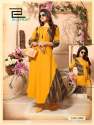 Party Wear Long Kurti with Separate Jacket  thumb 3