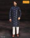  Traditional Pure Art Silk Kurta Pajama for Men thumb 5