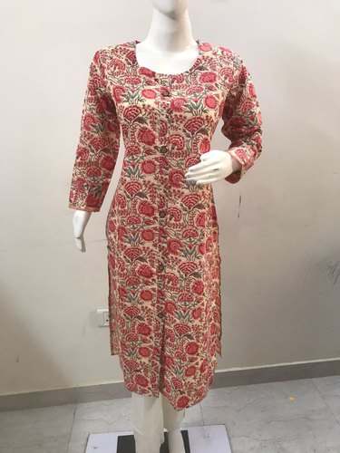 The Gavya Printed Cotton Kurti by Greenvalue Marketing Private Limited