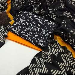 Jaipuri Block Printed Cotton Dress Material 