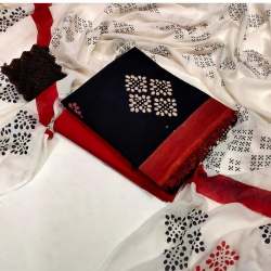 Unstitched Cotton Suit Material At Wholesale Rate 