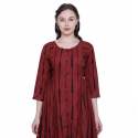 Embroidery Cotton Kurtis thumb 2