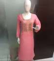 	Pink color Party wear designer Gota Patti Suit 