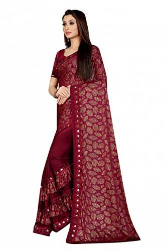 Buy Mysore Silk Saree By Mahalaxmi Fashion Brand