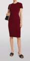 Formal Wear Plain Bodycon Midi Dress  thumb 1
