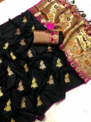 Banarasi Silk Weaving Jacquard saree