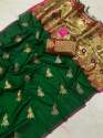 Banarasi Silk Weaving Jacquard saree thumb 2
