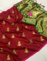 Banarasi Silk Weaving Jacquard saree thumb 4