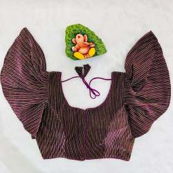 Designer Crush Fabric Readymade Blouse
