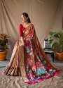 Exclusive Dola Viscose Printed Saree thumb 1