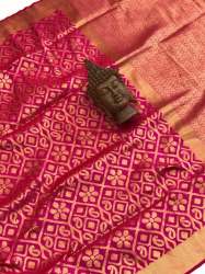 Kanchipuram Weaving Soft Silk Saree 