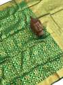 Kanchipuram Weaving Soft Silk Saree  thumb 2