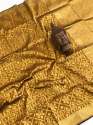 Kanchipuram Weaving Soft Silk Saree  thumb 7