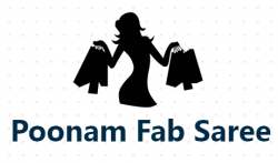 poonam fab sarees logo icon