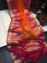 Pure Silk Bandhani Saree thumb 4