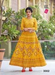  Festival Night VOL-3 Gown Style Rayon Kurti 