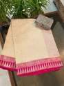 Pure Banarasi Moonga Silk Handloom Saree thumb 1