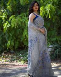 Premium Organza Saree with Digital Print