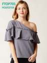 Designer One Side Shoulder Top