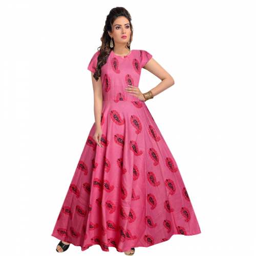Cotton Long Gown