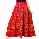 Cotton Printed Full Length Skirt