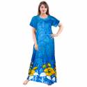  Cotton Printed Nighty for Women 