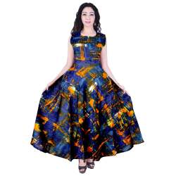 Fit and Flare Maxi Gown 