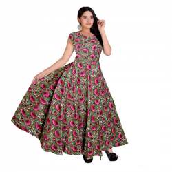 Handblock Print Dress