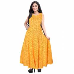 Jaipuri Maxi Cotton Dress