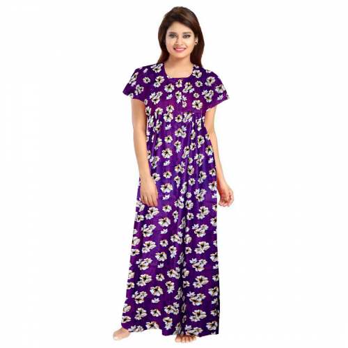 Jaipuri Print Nightdress by Mudrika Fashions