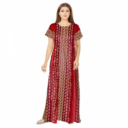 Jaipuri Printed Cotton Nighty