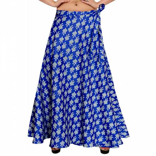 Jaipuri Printed Cotton Skirt for Women 