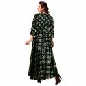 Jaipuri Printed Rayon Dress  thumb 1