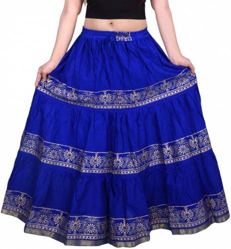  Jaipuri Printed Skirt (Free Size