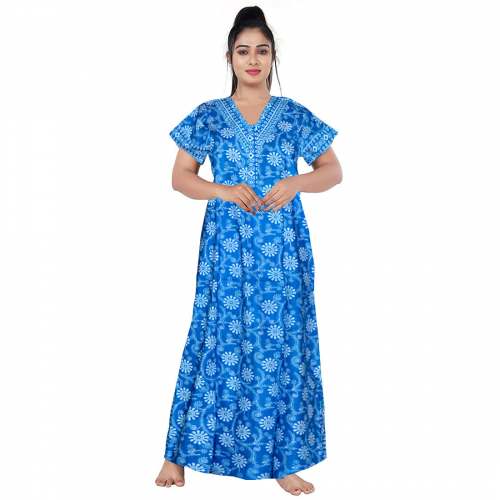  Ladies Pure Cotton  Maternity Wear Nighty