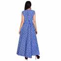 Long  Jaipuri Printed Gown thumb 1