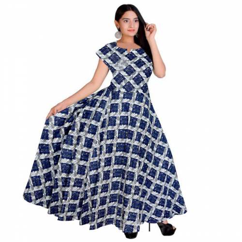 Long Printed Dress