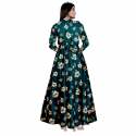 New Ethnic Women's Fit & Flare Maxi Gown thumb 1