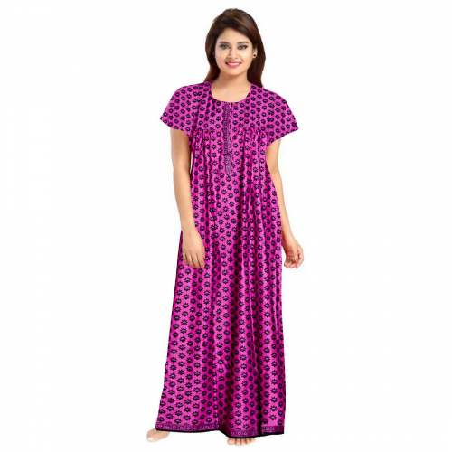 Nightwear Nightgown Nightdress by Mudrika Fashions
