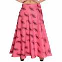  Printed Full Length Skirt
