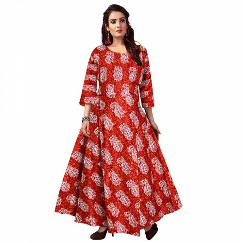 Printed Maxi Dress for Women
