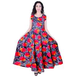 Printed Maxi Long Kurta