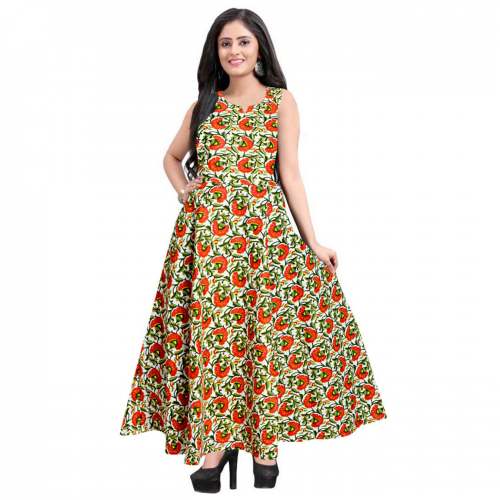 Printed Cotton Dress
