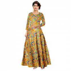 Rayon Gown